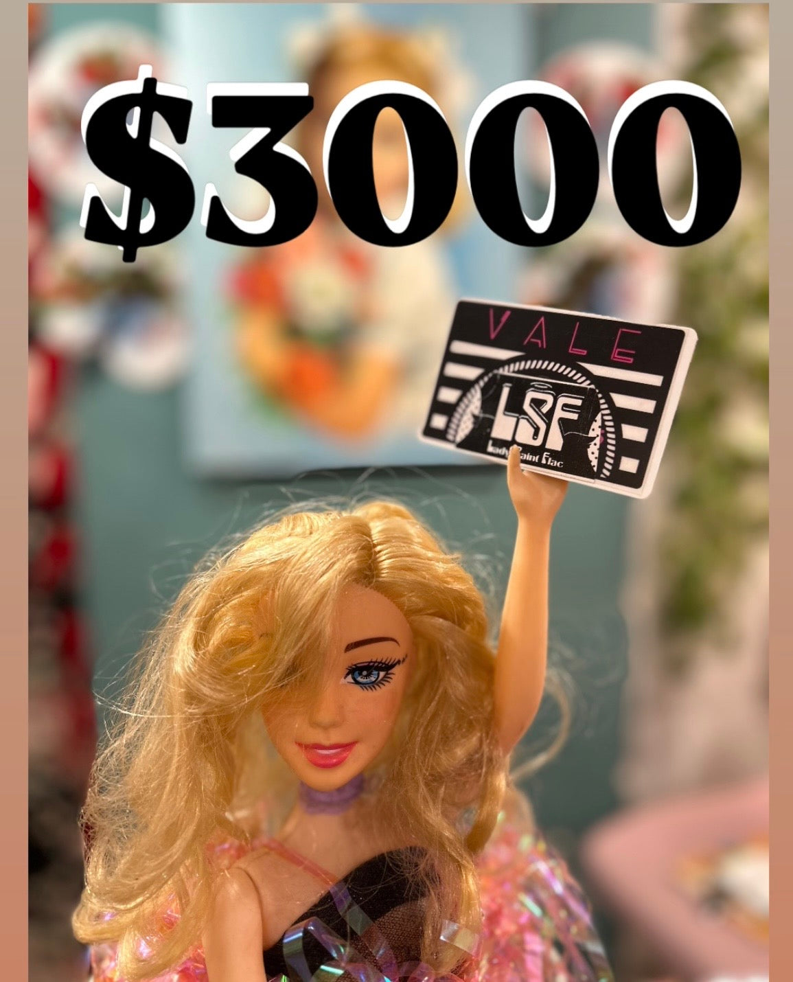 TARJETA DE REGALO $3000
