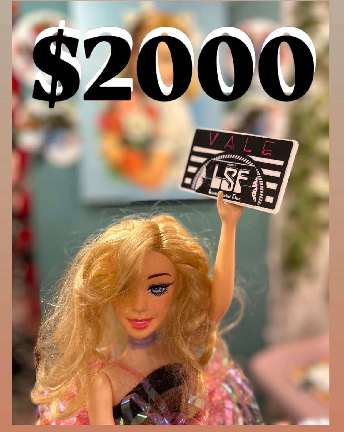 TARJETA DE REGALO $2000