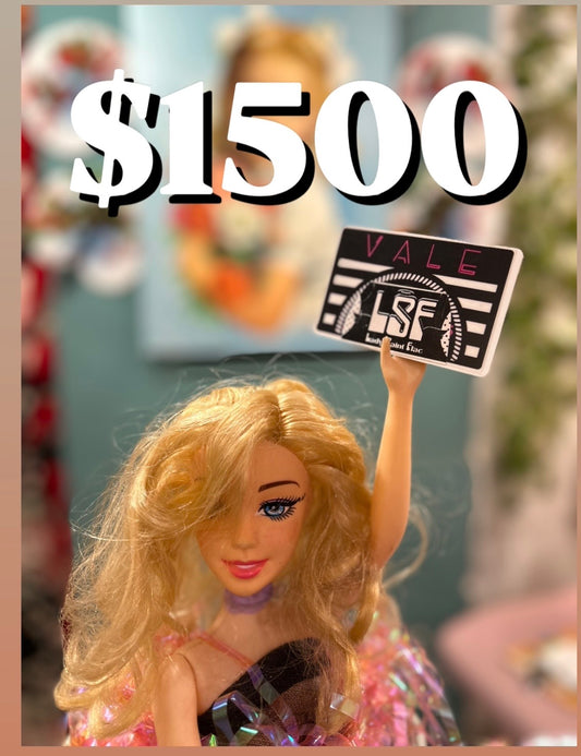 TARJETA DE REGALO $1500