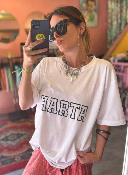 Remera HARTA blanca preventa