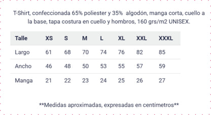Remera HARTA blanca preventa